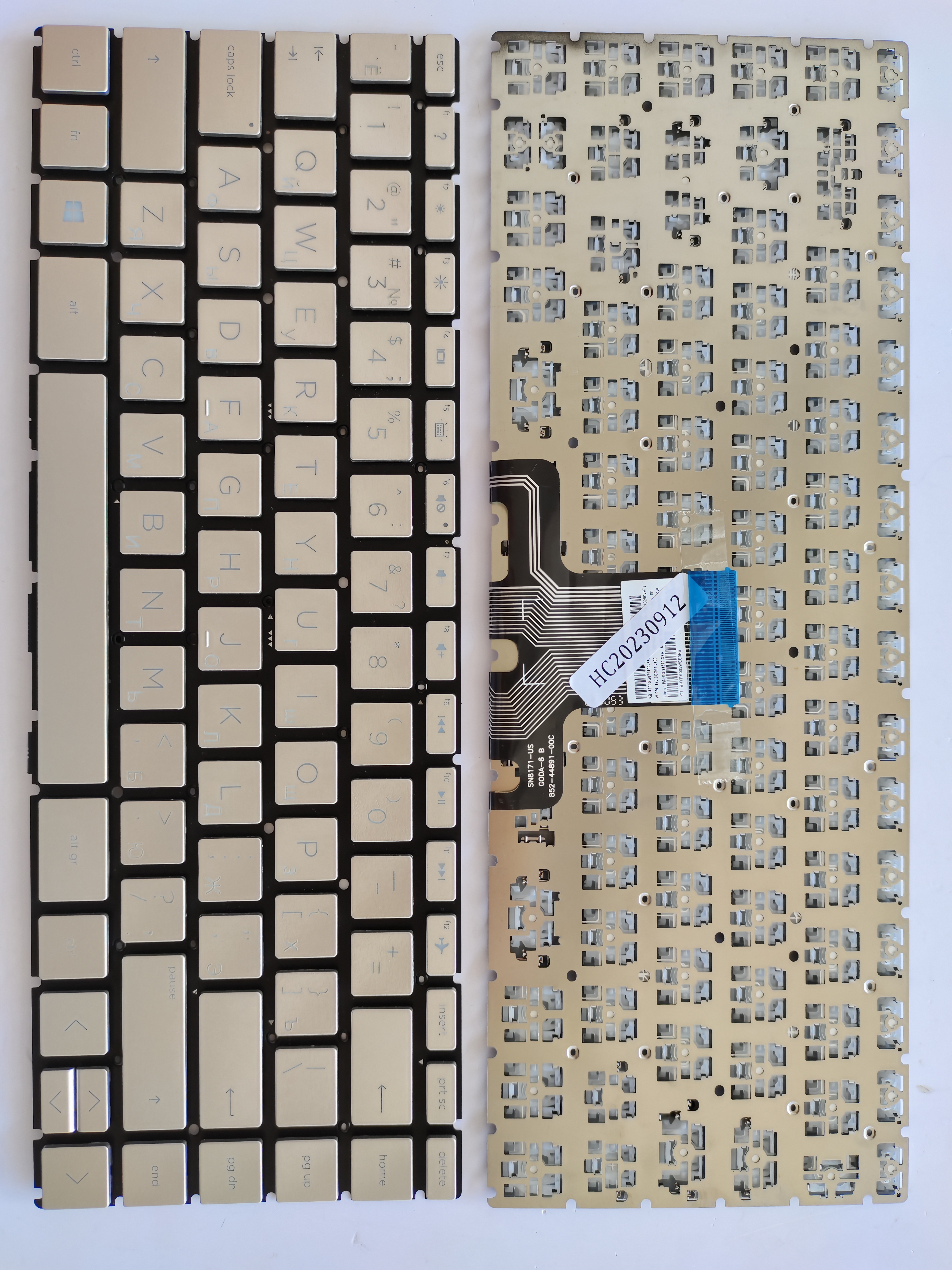 Picture of New Replacement Laptop Keyboard For HP 14-CE SILVER (OEM) RU Layout